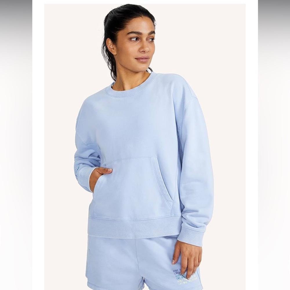 Peloton Sunwashed Pocket Crewneck